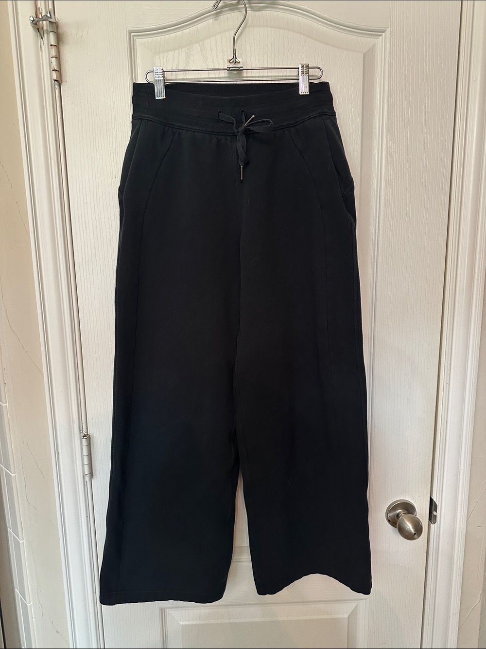 lululemon athletica Scuba Black Wide Leg Pants